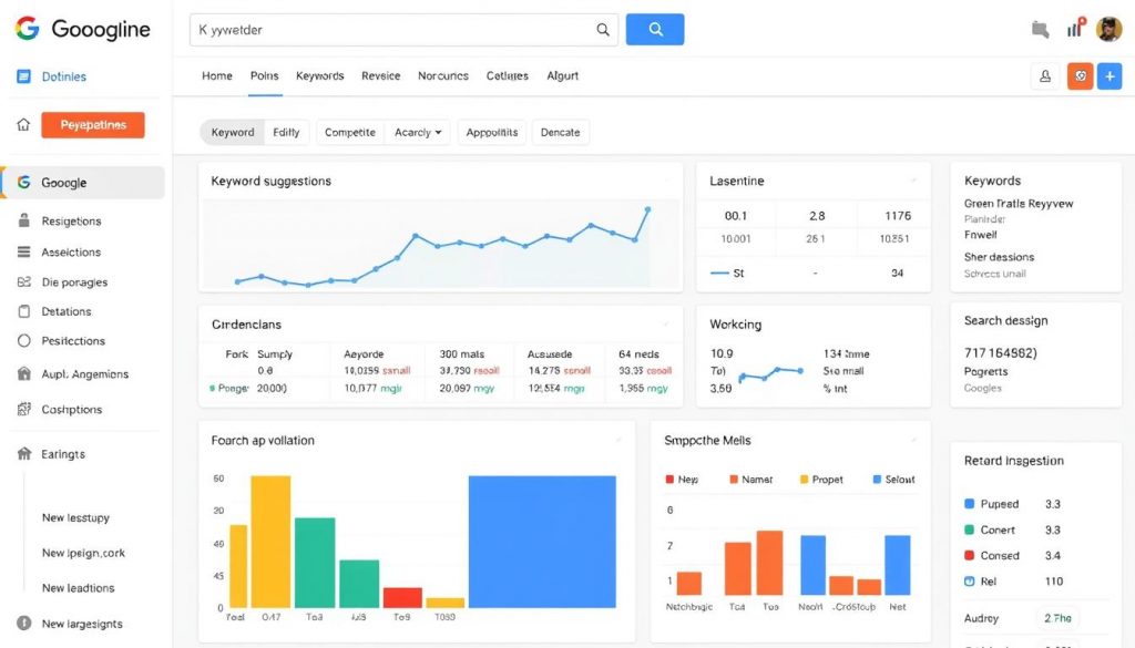 Google Keyword Planner interface