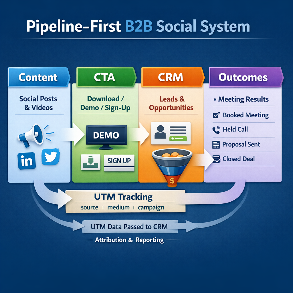 Social Media marketing B2B Strategy