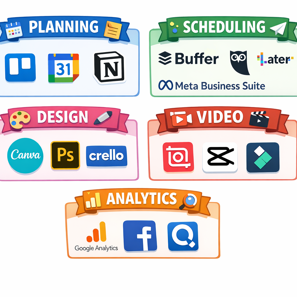 best Social Media Marketing Tools & Software for beginners
