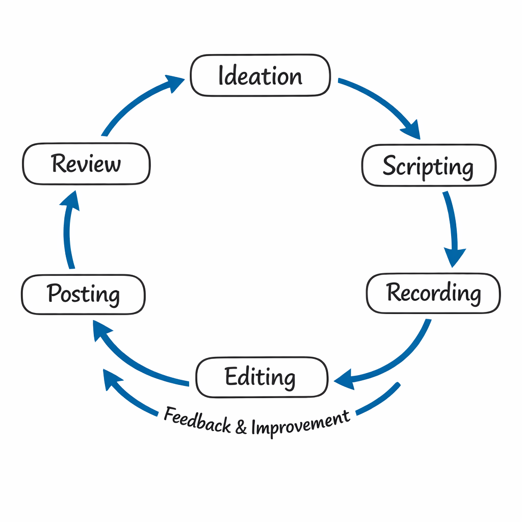 viral content workflow for beginners