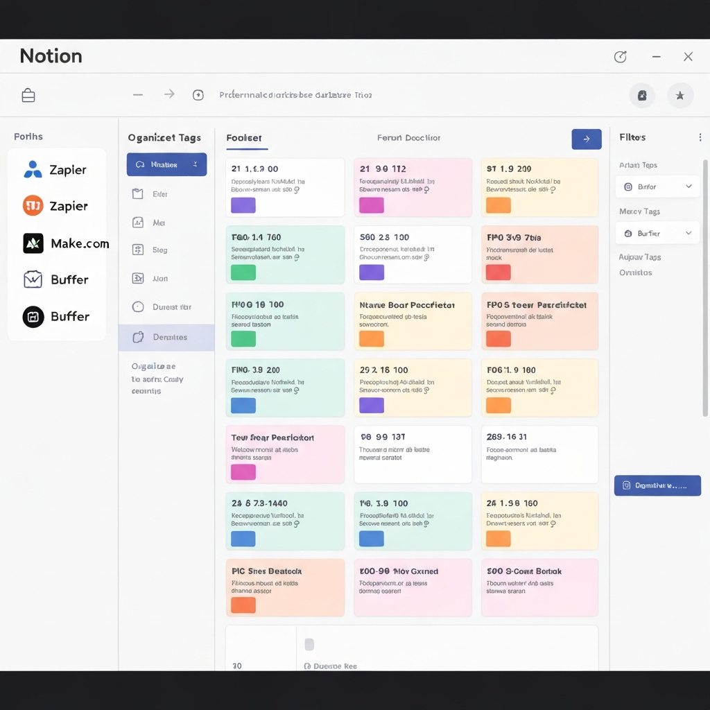 AI workflow for daily posting