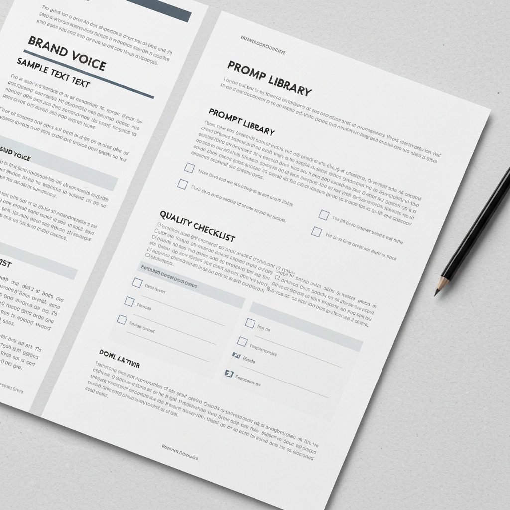 AI workflow for daily posting 