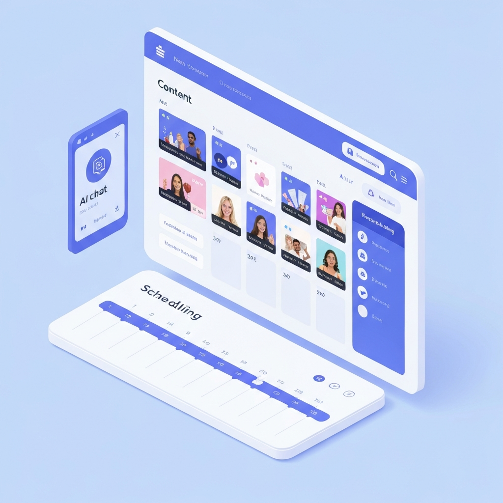 AI workflow for daily posting