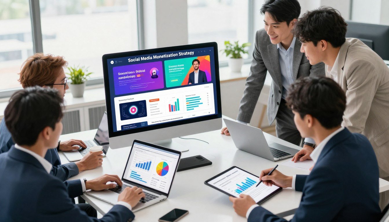 social media monetization strategy