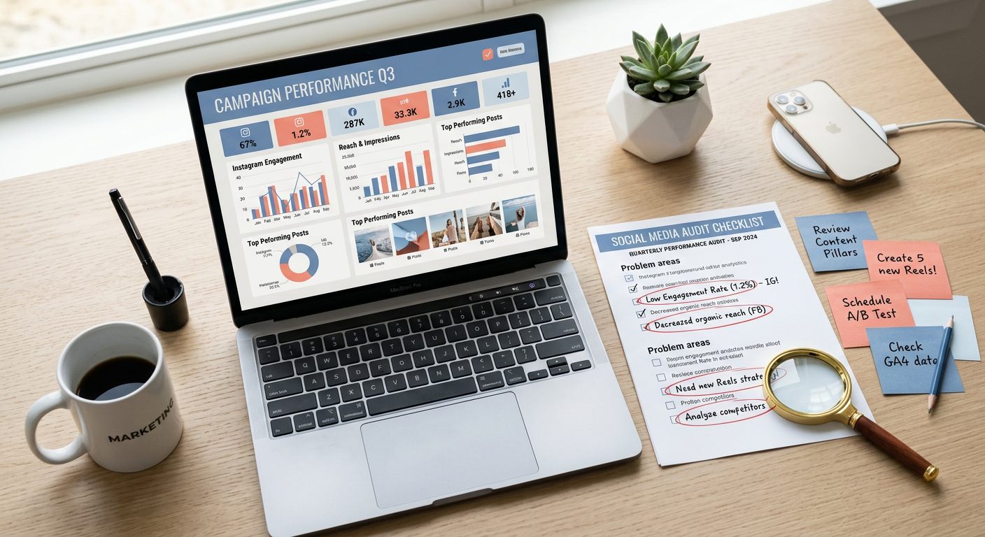 social media audit checklist