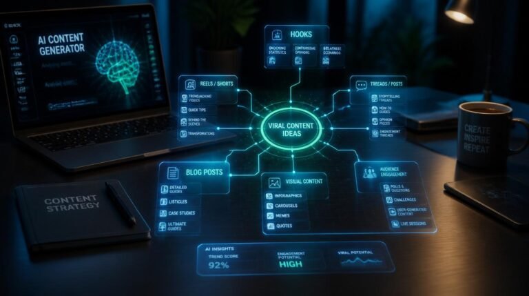 AI viral content idea generator workflows