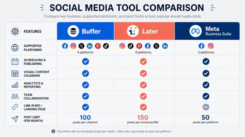 free social media scheduling tools
