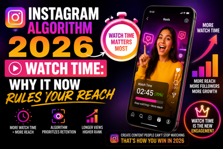 Instagram algorithm 2026 watch time