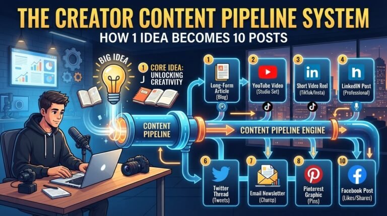 creator content pipeline system