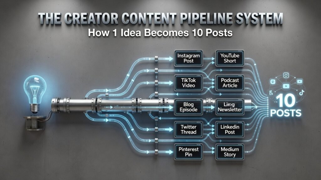 creator content pipeline system
