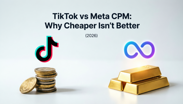 tiktok vs meta cpm