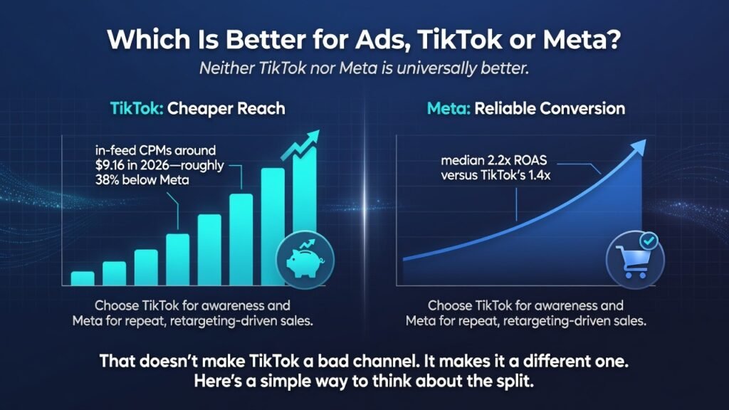 tiktok vs meta cpm